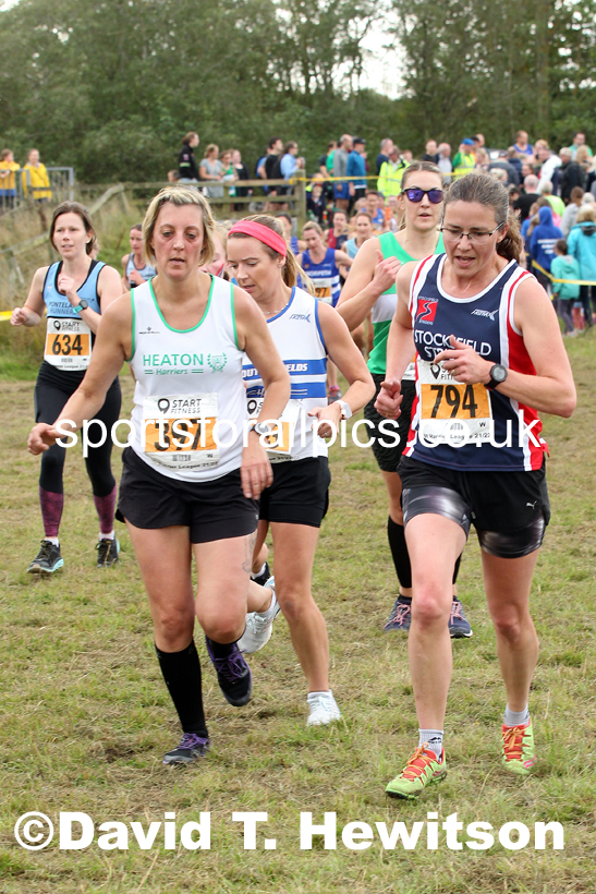 Senior womens 2021 North Eastern Harrier League, Druridge Bay. Photo: David T. Hewitson/Sports for All Pics
